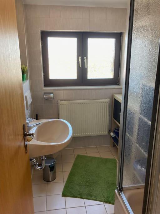 Sonnige Etagen-Wohnung, Alleinige Nutzung, Wasserbett Нойнкірхен Екстер'єр фото